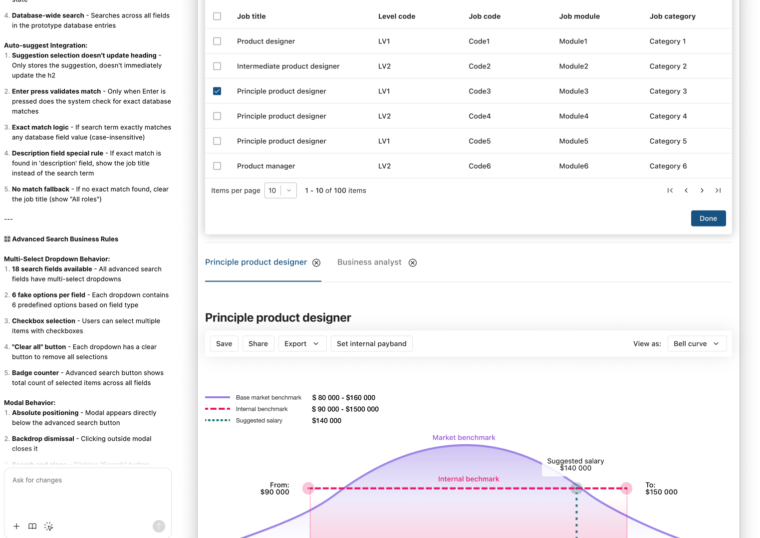 Figma Make generated prototype used to demonstrate and test system logic.