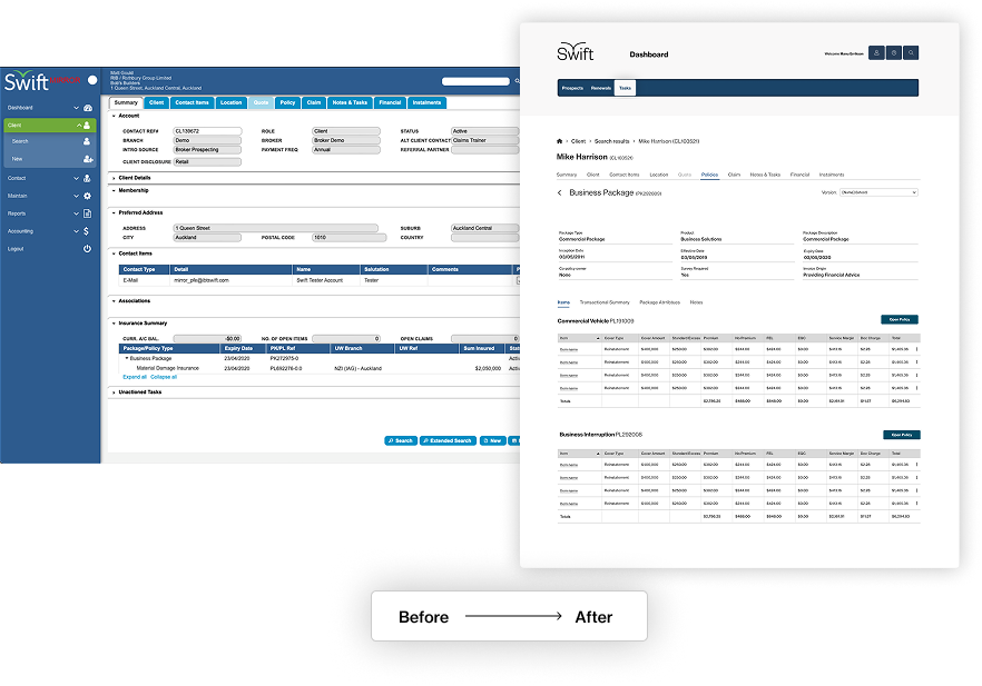 Rothbury — Bringing a legacy CRM into the 21st century
